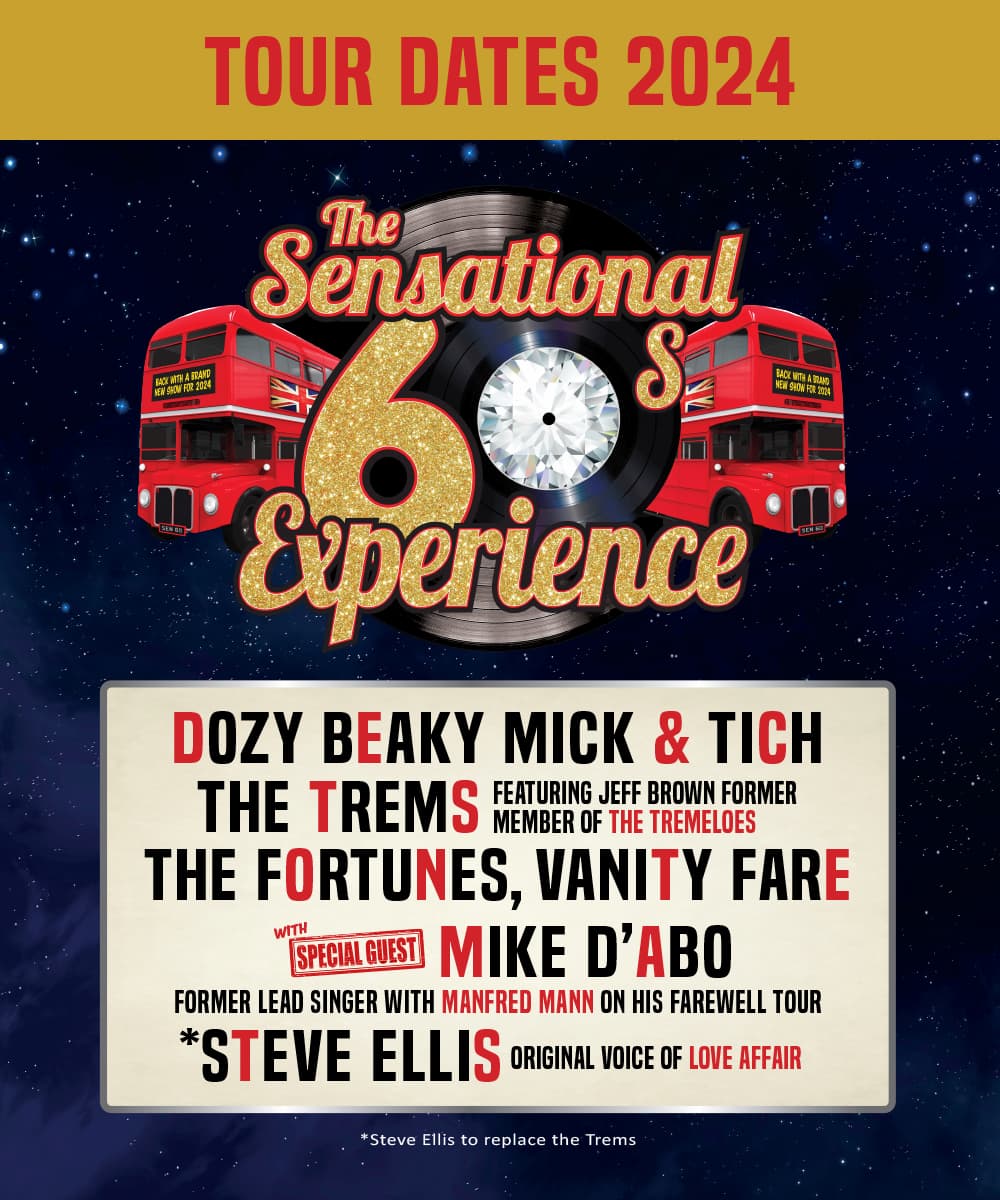 Sensational 60's Experience Autumn 2024